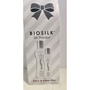 BIOSILK Silk Therapy Original Serum duo(5.64 oz & 2.26)-glow & Sleight Duo